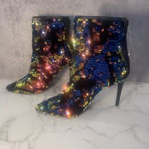Sequin Booties Foever21
